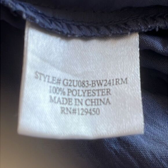 Fred David Dusty Blue V-Neck Top and Jogger / Lounge Set Drawstring Pockets - Picture 7 of 9